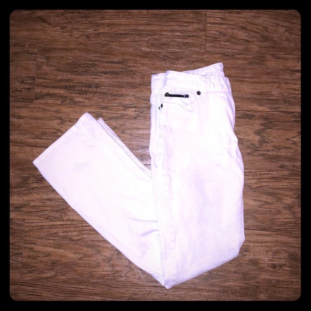 RALPH LAUREN WHITE JEANS